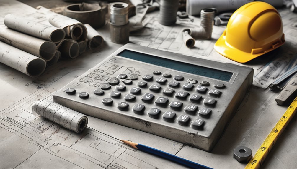 accurate concrete quantity planning