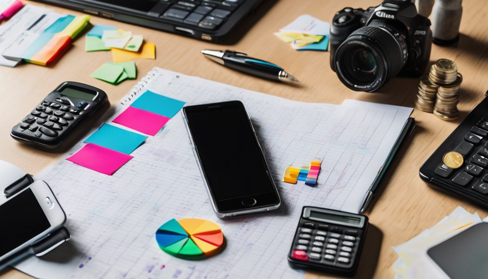 comprehensive monthly budget tracking