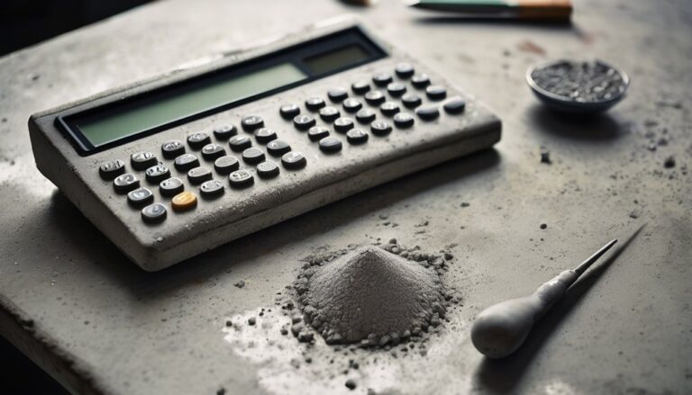 concrete volume estimation tool