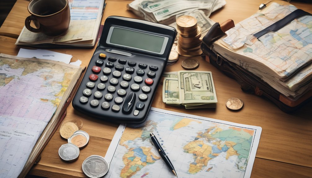 detailed travel budget planning