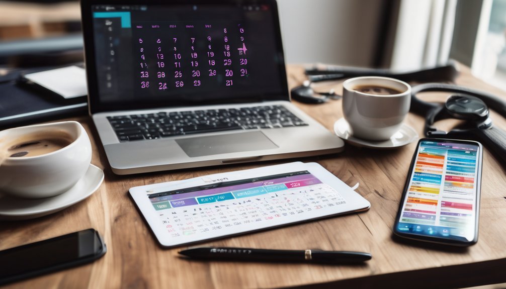 digital scheduling applications available