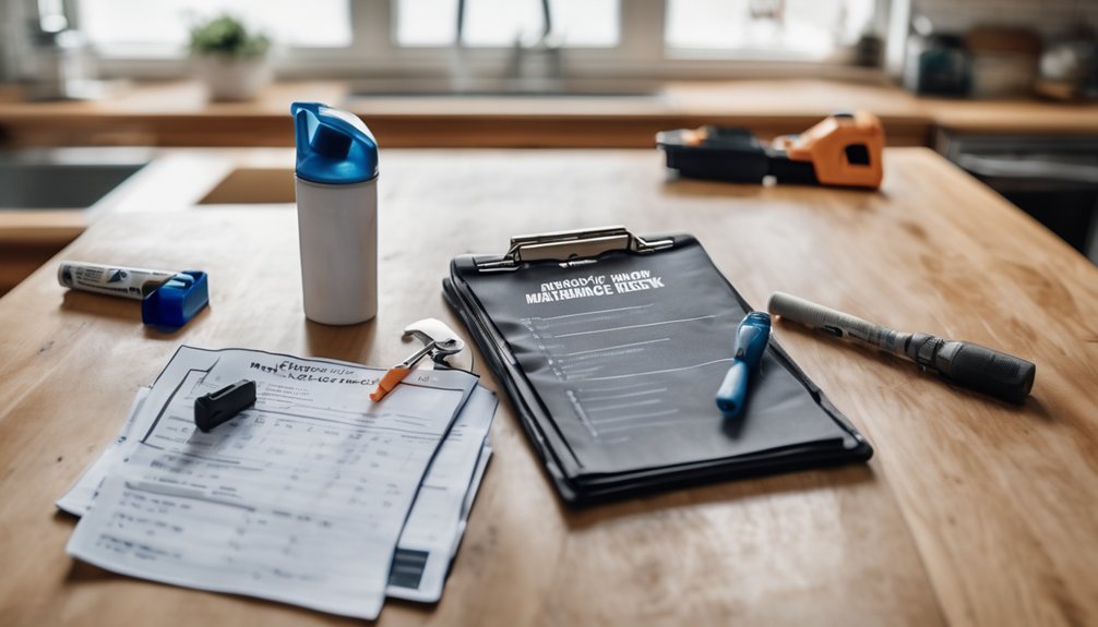 monthly home maintenance checklist