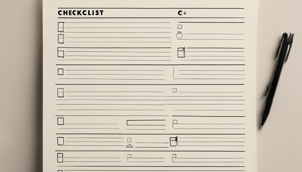 printable checklist available here