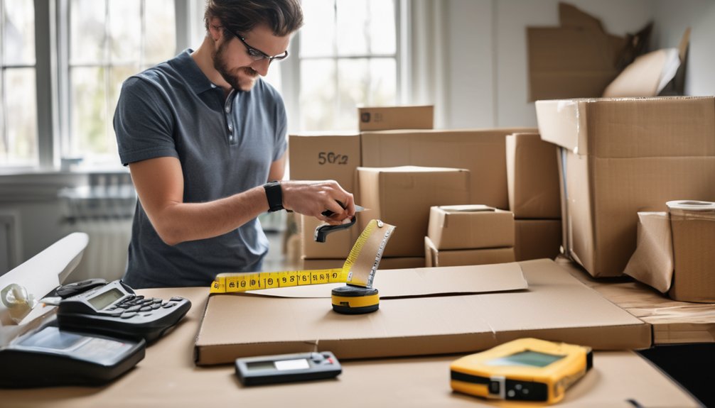 accurate package measurements required