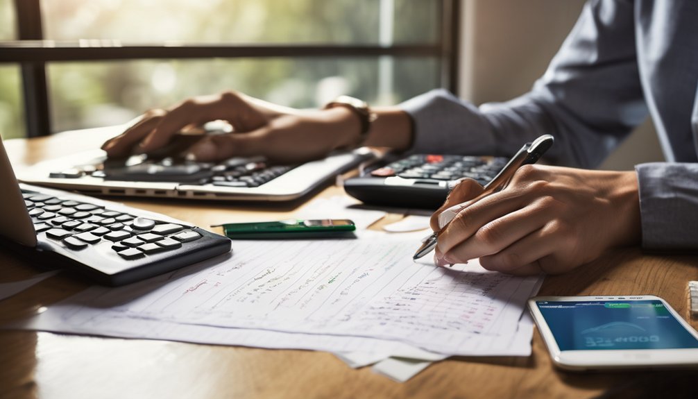 calculate typical monthly income