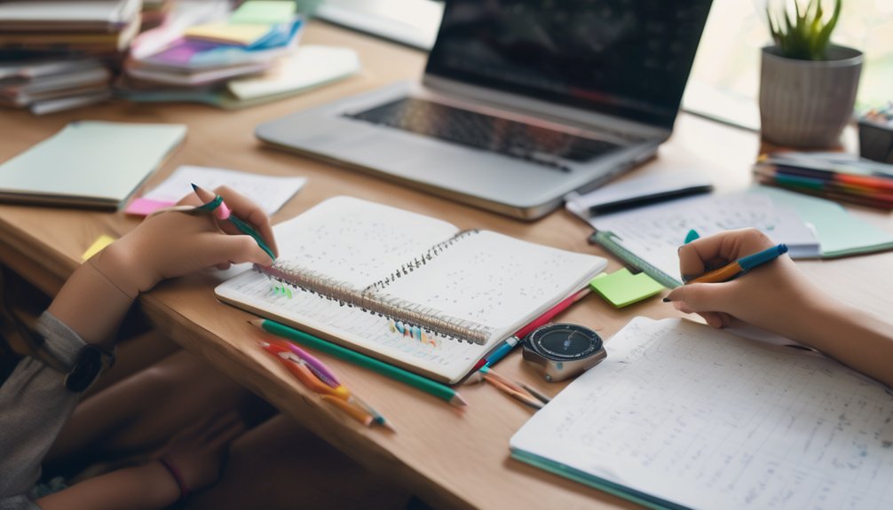 organized tasks focused work