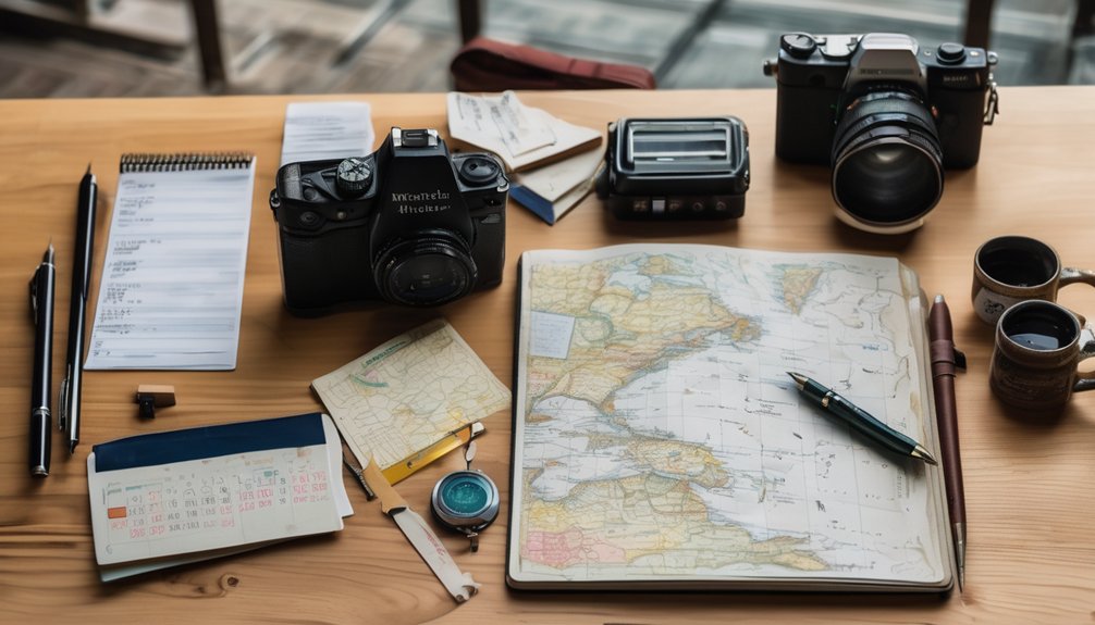 simple organized travel planning