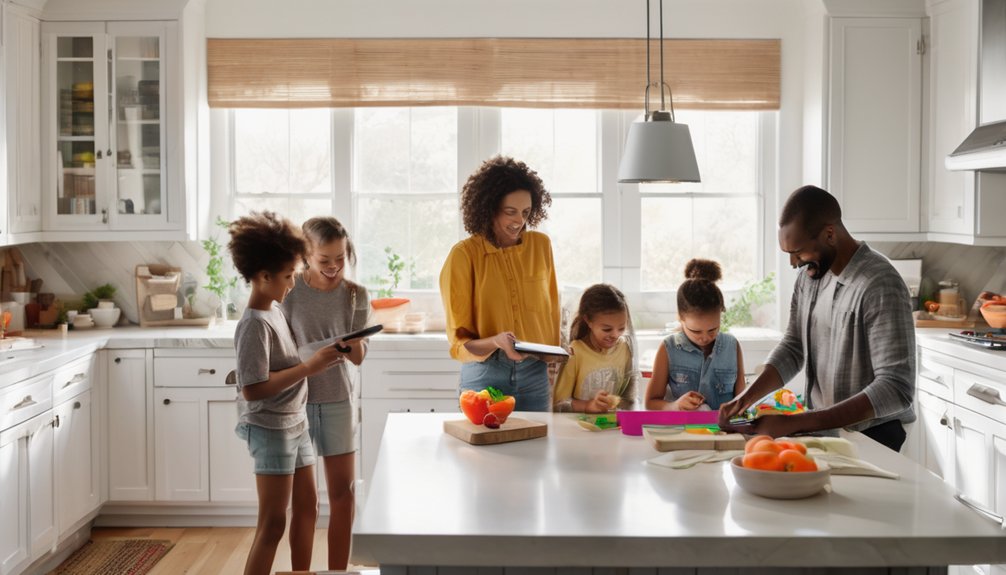 teamwork for family chores